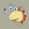 Decoy Throw Pillow Official Pikmin Merch
