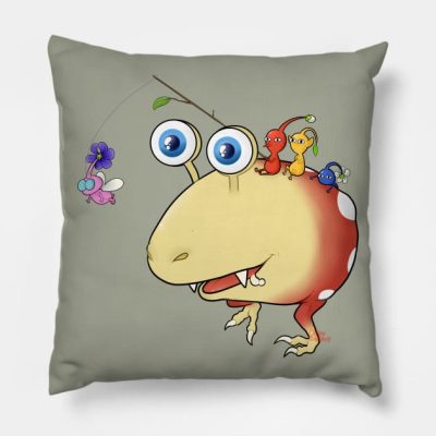 Decoy Throw Pillow Official Pikmin Merch