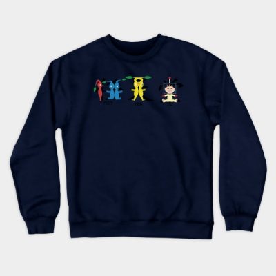 Pikmin Kanji Crewneck Sweatshirt Official Pikmin Merch