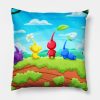 Pikmin Throw Pillow Official Pikmin Merch
