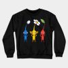 Three Wise Pikmin Crewneck Sweatshirt Official Pikmin Merch