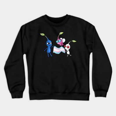 Pride Pikmin Trans Crewneck Sweatshirt Official Pikmin Merch