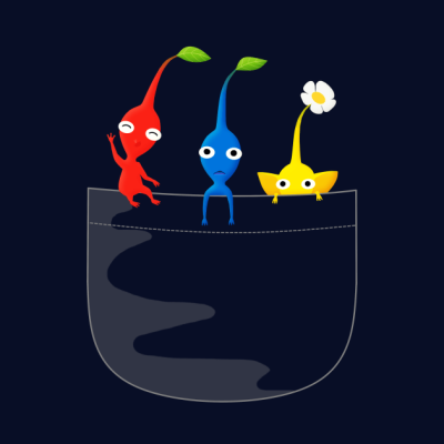 Pikmin Pocket Tee Pin Official Pikmin Merch