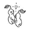 Pikmin Love Crewneck Sweatshirt Official Pikmin Merch