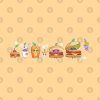 Burger Pikmin Throw Pillow Official Pikmin Merch