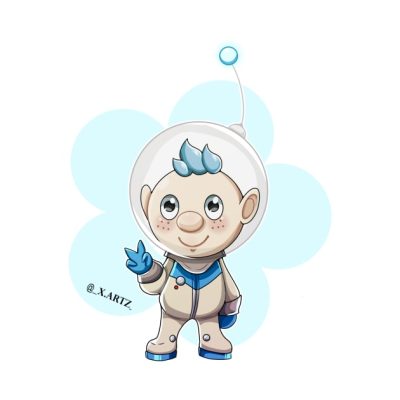 Pikmin 3 Alph Throw Pillow Official Pikmin Merch