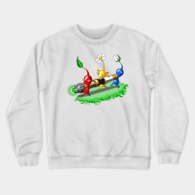 Pikmin Who Crewneck Sweatshirt Official Pikmin Merch