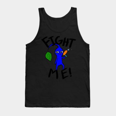 Fight Me Blue Pikmin Tank Top Official Pikmin Merch