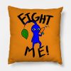 Fight Me Blue Pikmin Throw Pillow Official Pikmin Merch