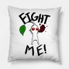 Fight Me White Pikmin Throw Pillow Official Pikmin Merch