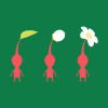 In Bloom Throw Pillow Official Pikmin Merch