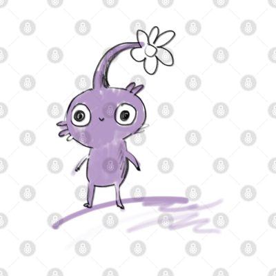 Purple Pikmin Throw Pillow Official Pikmin Merch