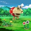BuildMoc Red Spotty Bulborb Encountered Building Blocks Set For Pikmined Captain Olimar S S Dolphin Rocket 5 - Pikmin Shop