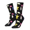 Hip Hop Vintage Cute Pikmin Pattern Crazy Men s Socks Unisex Pikmin Fauna Harajuku Seamless Printed - Pikmin Shop