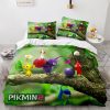 PIKMIN Bedding Set Single Twin Full Queen King Size Pikmin 2 Bed Set Aldult Kid Bedroom 10 - Pikmin Shop