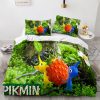 PIKMIN Bedding Set Single Twin Full Queen King Size Pikmin 2 Bed Set Aldult Kid Bedroom 2 - Pikmin Shop