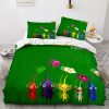 PIKMIN Bedding Set Single Twin Full Queen King Size Pikmin 2 Bed Set Aldult Kid Bedroom 6 - Pikmin Shop