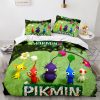 PIKMIN Bedding Set Single Twin Full Queen King Size Pikmin 2 Bed Set Aldult Kid Bedroom 9 - Pikmin Shop