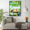 Pikmin 3 Deluxe Decoration Art 24x36 Poster Wall Art Personalized Gift Modern Family bedroom Decor Canvas 12 - Pikmin Shop