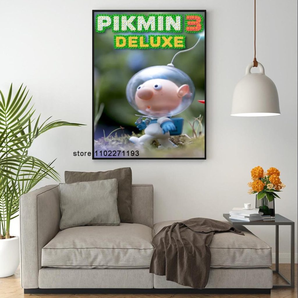Pikmin 3 Deluxe Decoration Art 24x36 Poster Wall Art Personalized Gift Modern Family bedroom Decor Canvas 13 - Pikmin Shop