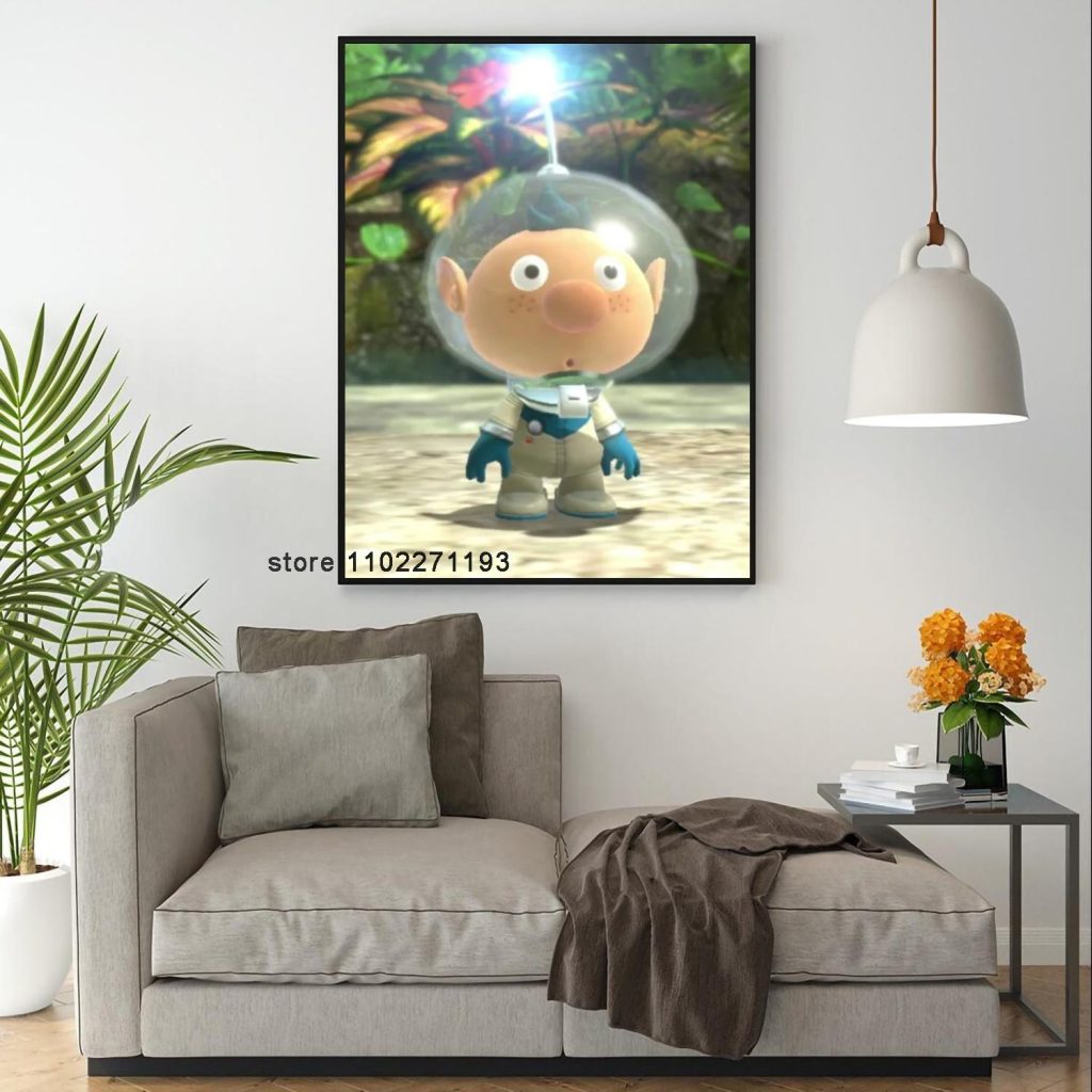 Pikmin 3 Deluxe Decoration Art 24x36 Poster Wall Art Personalized Gift Modern Family bedroom Decor Canvas 16 - Pikmin Shop