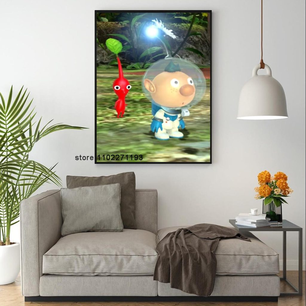 Pikmin 3 Deluxe Decoration Art 24x36 Poster Wall Art Personalized Gift Modern Family bedroom Decor Canvas 18 - Pikmin Shop