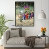 Pikmin 3 Deluxe Decoration Art 24x36 Poster Wall Art Personalized Gift Modern Family bedroom Decor Canvas 3 - Pikmin Shop