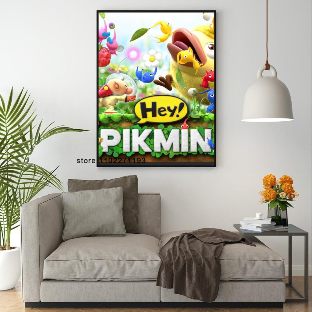 Pikmin 3 Deluxe Decoration Art 24x36 Poster Wall Art Personalized Gift Modern Family bedroom Decor Canvas 5 - Pikmin Shop