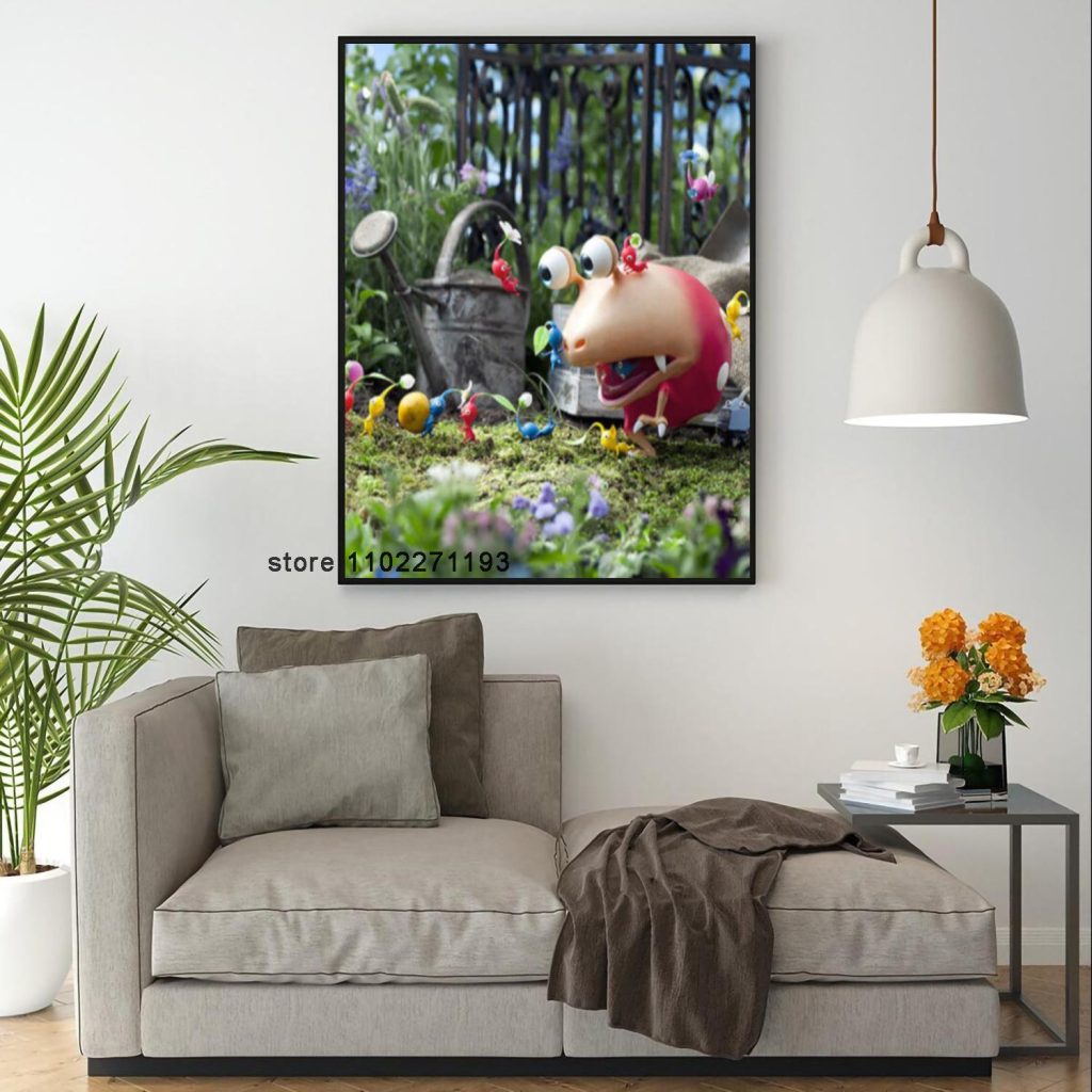 Pikmin 3 Deluxe Decoration Art 24x36 Poster Wall Art Personalized Gift Modern Family bedroom Decor Canvas 6 - Pikmin Shop
