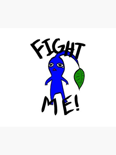 Fight Me! (Blue Pikmin) Tapestry Official Pikmin Merch