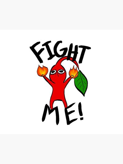 Fight Me! (Red Pikmin) Tapestry Official Pikmin Merch