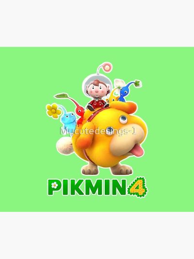 Pikmin, Pikmin 4, Rescue Pup Oatchi, Pikmin 2023, Logo Tapestry Official Pikmin Merch