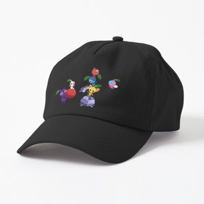 Pikmin - Collage Of Characters (On Grey) Cap Official Pikmin Merch