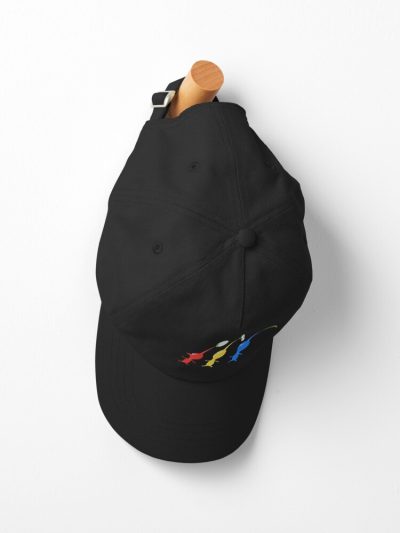 3 Pikmin Running (On Grey) Cap Official Pikmin Merch
