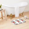 Fight Me! (Red Pikmin) Bath Mat Official Pikmin Merch