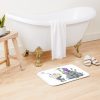 Pikmin Characters Bath Mat Official Pikmin Merch