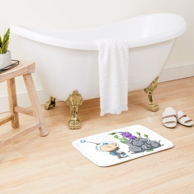 Pikmin Characters Bath Mat Official Pikmin Merch