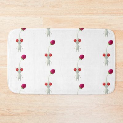 White Pikmin Bath Mat Official Pikmin Merch