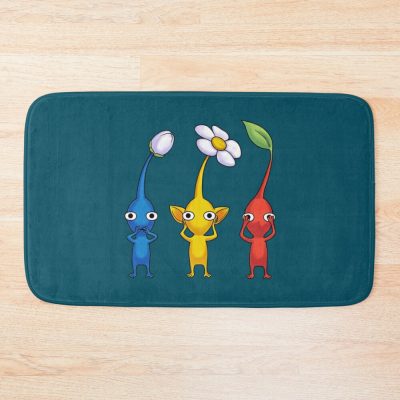 Gamer T-Shirtthree Wise Pikmin Bath Mat Official Pikmin Merch