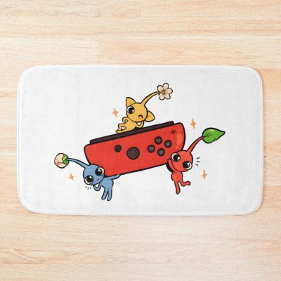Pikmin Meme Bath Mat Official Pikmin Merch