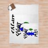 Fight Me! (Blue Pikmin) Throw Blanket Official Pikmin Merch