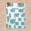 Pikmin 4 Four Throw Blanket Official Pikmin Merch