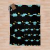 Ice Pikmin Throw Blanket Official Pikmin Merch