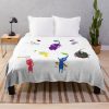 Decor Pikmin Throw Blanket Official Pikmin Merch
