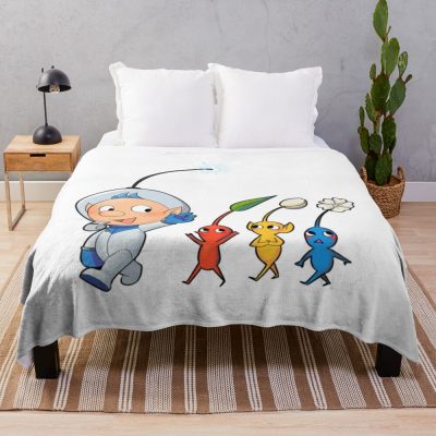Pikmin 3 Alph Premium Scoop Throw Blanket Official Pikmin Merch