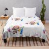 Pikmin 4 Four Throw Blanket Official Pikmin Merch