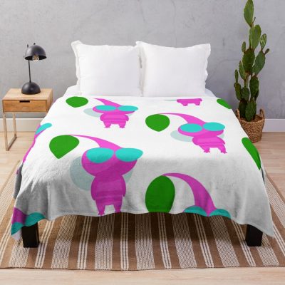 Pikmin 4 Four Throw Blanket Official Pikmin Merch