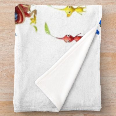 Pikmin T-Shirts, Pikmin Stickers And More Throw Blanket Official Pikmin Merch