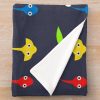 Pikmin Characters Throw Blanket Official Pikmin Merch