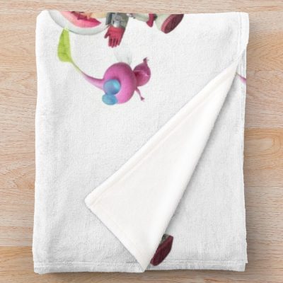 Pikmin 4 Four Throw Blanket Official Pikmin Merch
